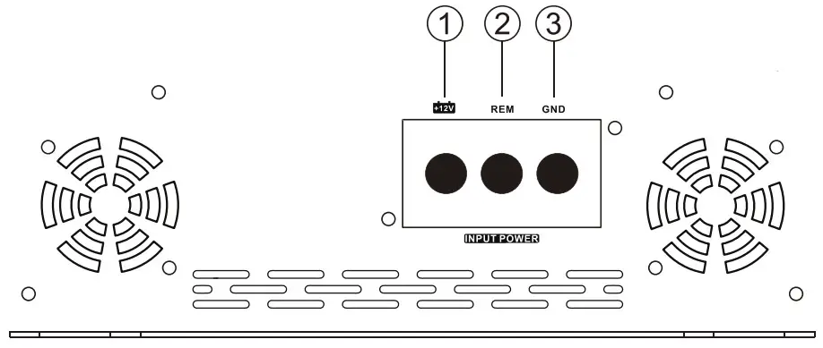 AF-3000 1 Channel Amplifier Audio System - FIG1
