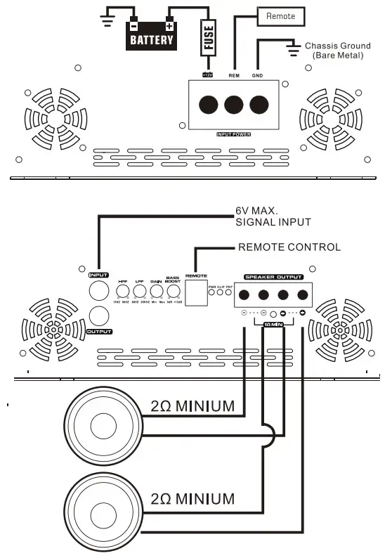 AF-3000 1 Channel Amplifier Audio System - FIG11