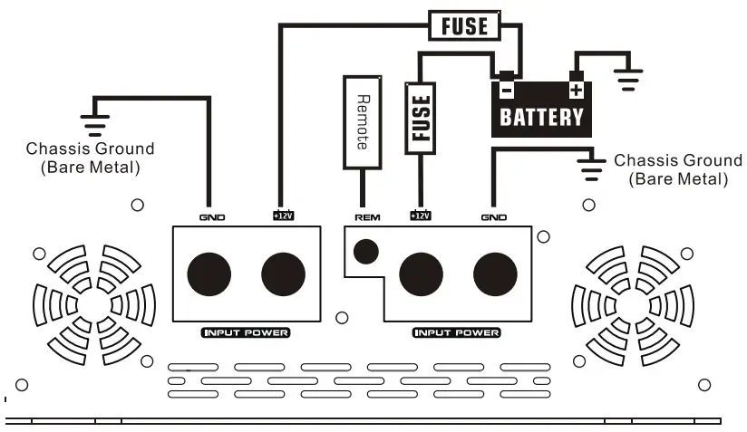 AF-3000 1 Channel Amplifier Audio System - FIG7