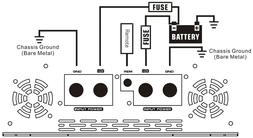 AF-3000 1 Channel Amplifier Audio System - FIG9