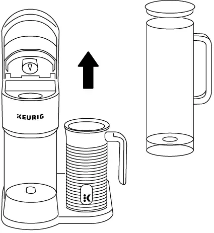 KEURIG K•Cafe Single-Serve K-Cup Coffee Maker 06