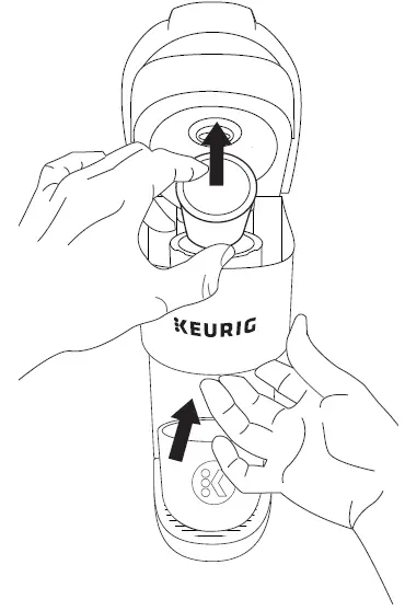 KEURIG K•Cafe Single-Serve K-Cup Coffee Maker 18