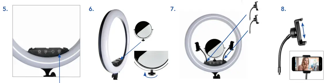 SAVAGE-RLBV-K17-Ringlight-Beauty-Video-Kit-FIG3