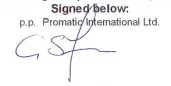 PROMATIC TRAPS-signature