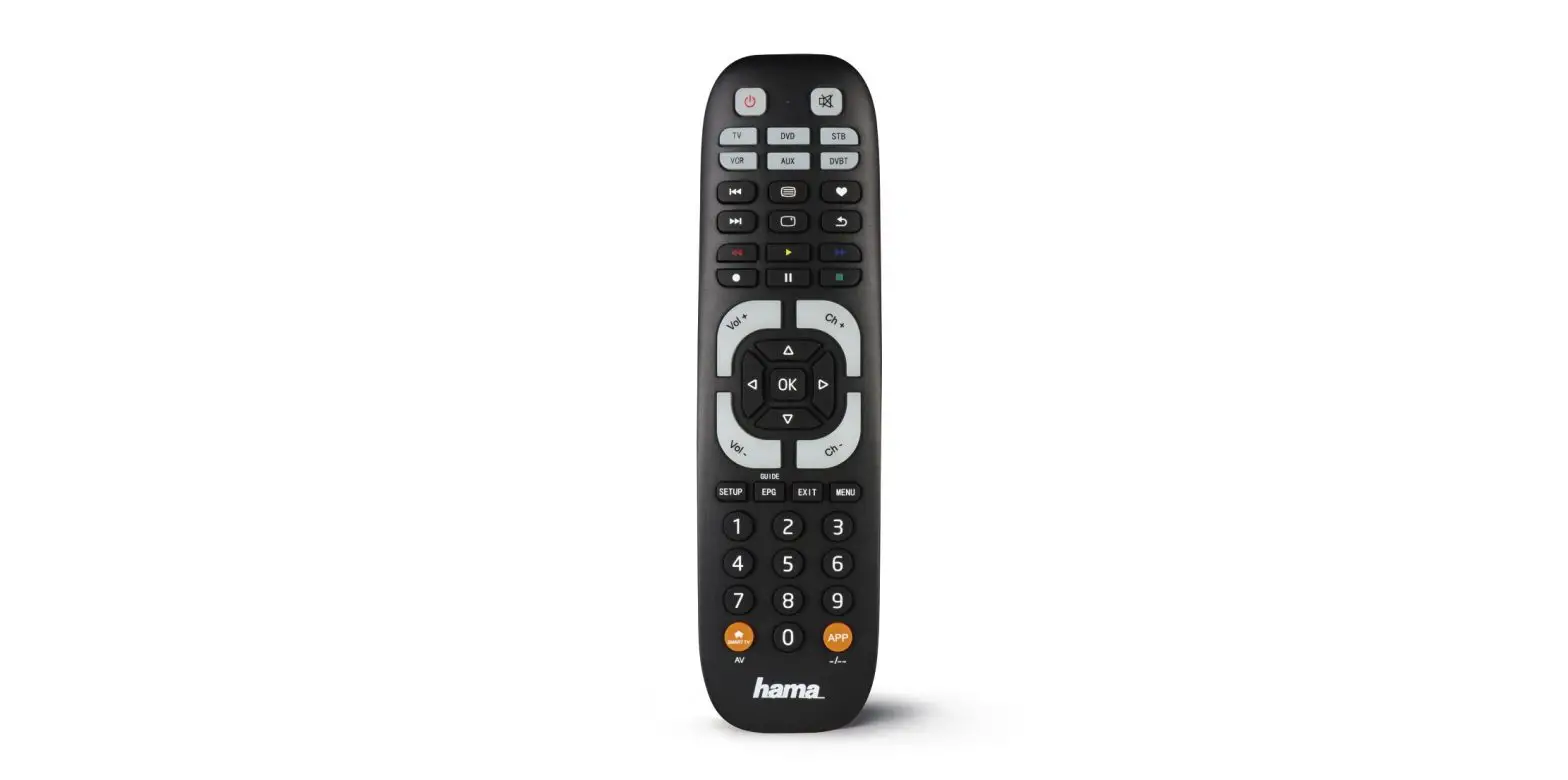 Hama 6 In 1 Universal Remote Control Instruction Manual Hama 6 In 1 Universal Remote Control Instruction Manual