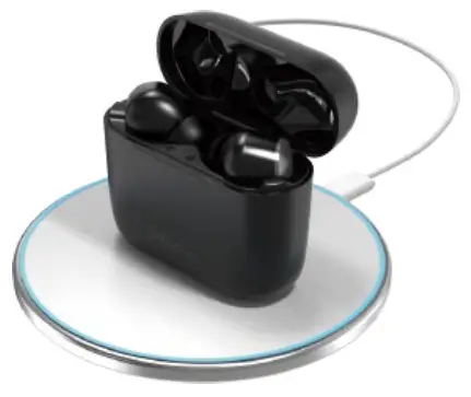 Srhythm S3 Active Noise Cancelling Earbuds - Wireless charging