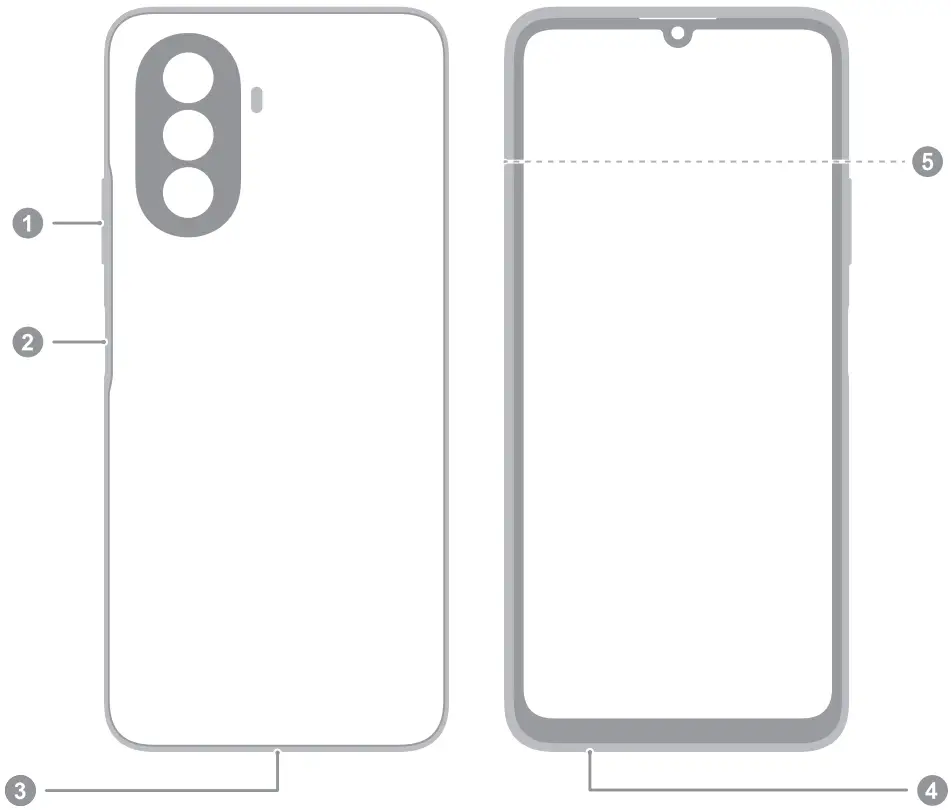 HUAWEI MGA-LX9 Nova Y70 Smartphone - fig 1