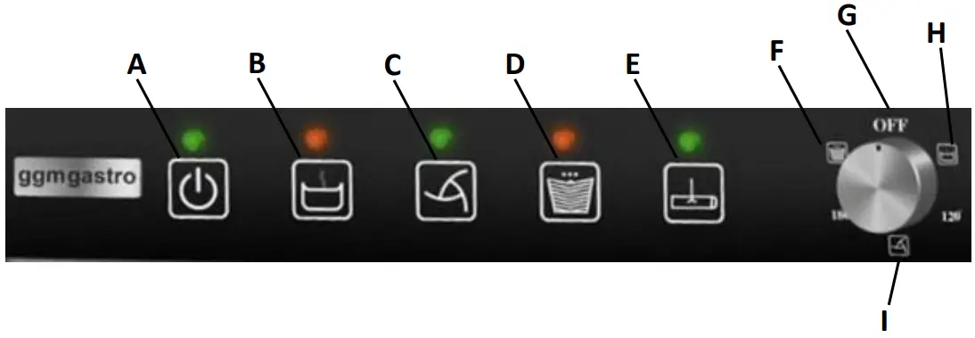 GGM Gastro GE500M Dishwasher 3.55 kW - fig 1