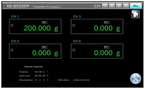 AND AD 8552EIP EtherNet IPConverter - FIGURE 20