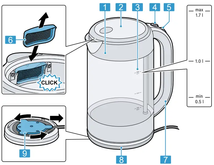BOSCH-TWK70B-Series-Cordless-Electric-Kettle-fig-2