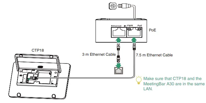Yealink-A30-MeetingBar-with-CTP18-Collaboration-Touch-fig-12