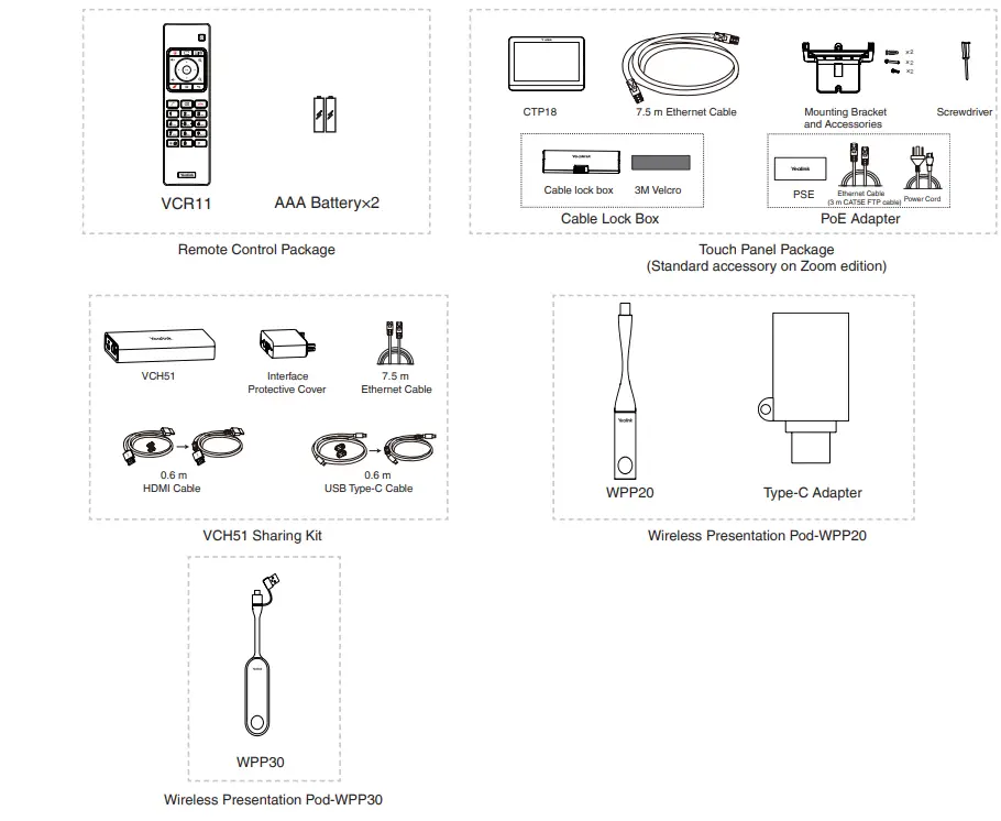 Yealink-A30-MeetingBar-with-CTP18-Collaboration-Touch-fig-2