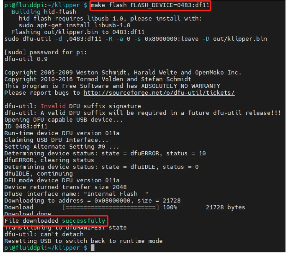 BIGTREETECH EBB42 CAN V1.0 Connecting Klipper Expansion - Fig 14