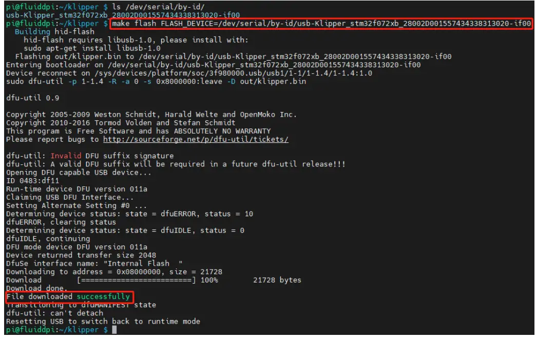 BIGTREETECH EBB42 CAN V1.0 Connecting Klipper Expansion - Fig 16
