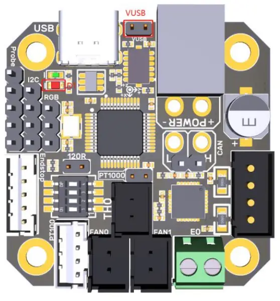 BIGTREETECH EBB42 CAN V1.0 Connecting Klipper Expansion - Fig 3