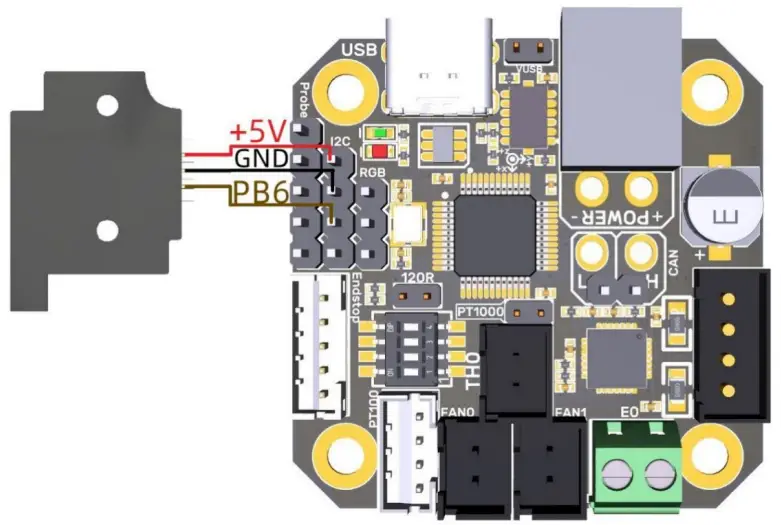 BIGTREETECH EBB42 CAN V1.0 Connecting Klipper Expansion - Fig 8