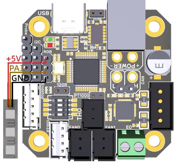 BIGTREETECH EBB42 CAN V1.0 Connecting Klipper Expansion - Fig 9