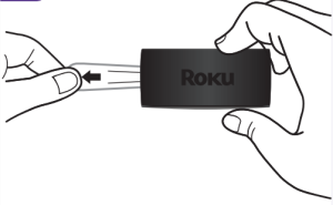 Stretch the strip slowly