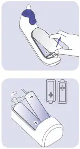 Replacing the batteries