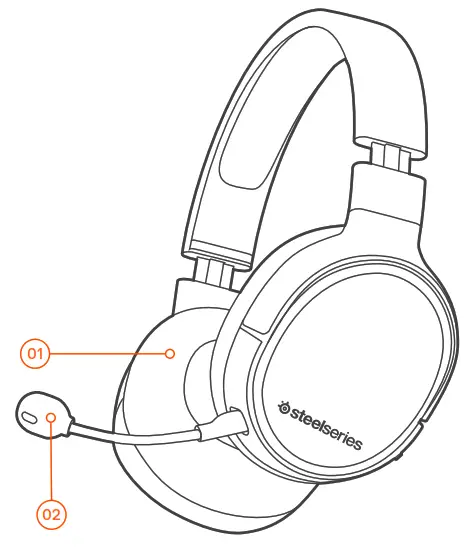 steelseries ARCTIS 1 Wireless Gaming Headset - PRODUCT OVERVIEW