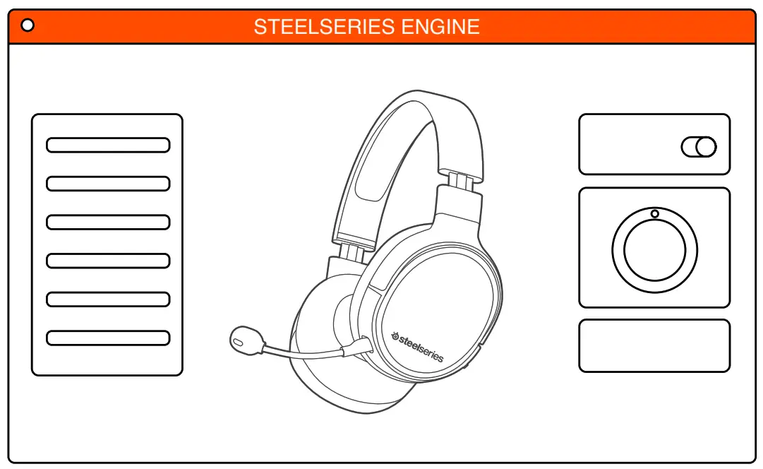 steelseries ARCTIS 1 Wireless Gaming Headset - STEELSERIES ENGINE