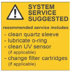 LUMINOR BLACKCOMB 51 UV Water Purification System - System Service