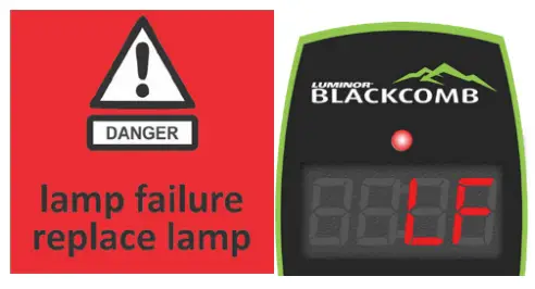 LUMINOR BLACKCOMB 51 UV Water Purification System - Wrong lamp1