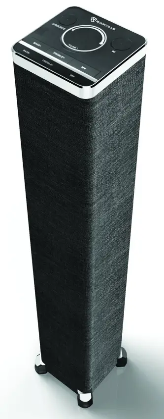 ROCKVILLE B08CMSZRGV One-Tower All-In-One Bluetooth Tower Speaker System