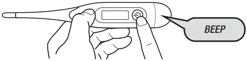 WELCARE WDT404505 Digital Thermometer - thermometric tip