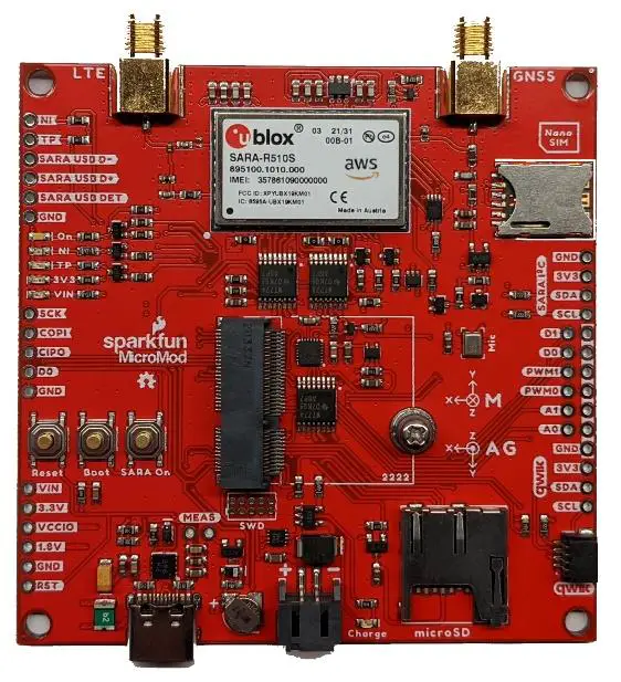 u-blox-AWS-IoT-ExpressLink-SARA-R5-Starter-Kit-product-image