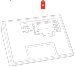 Install the two AAA batteries