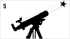 CELESTRON 102AZ - Aligning the Finderscope 5