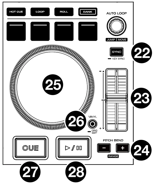 DENON DJ Prime Go Standalone DJ Controller - FIGURE 6