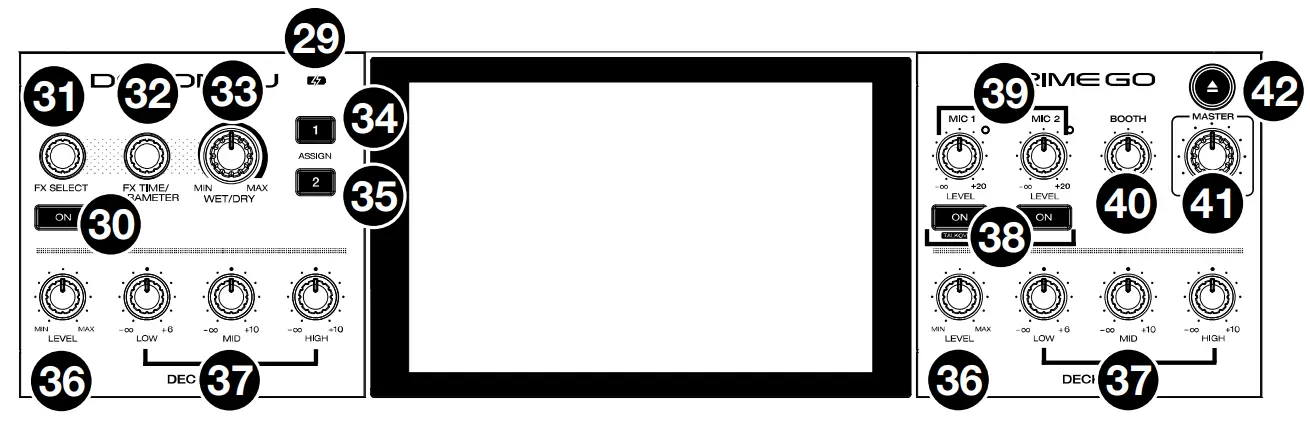 DENON DJ Prime Go Standalone DJ Controller - FIGURE 7