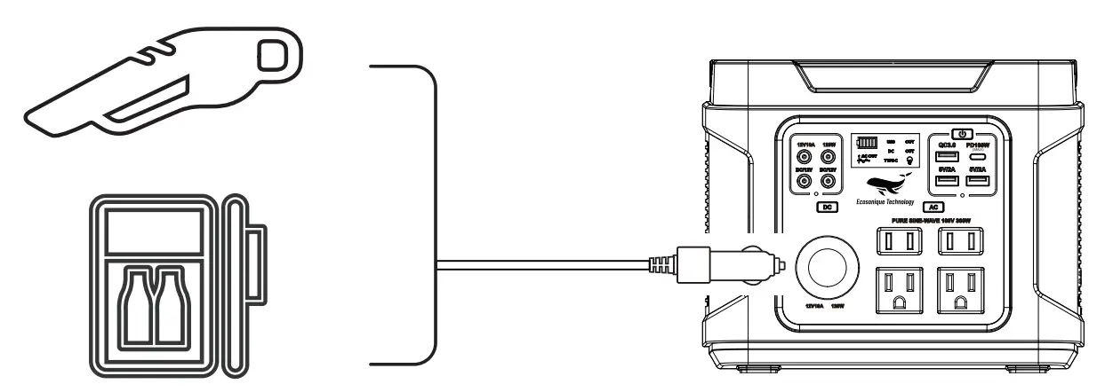 Ecosonique P303 Portable Power Station - fig9