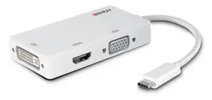 LINDY 43273 USB Type c to Triple Display Converter