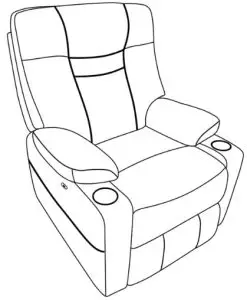 lowes L203 Power Lift Chair - fig 2