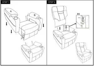 lowes L203 Power Lift Chair - fig 4