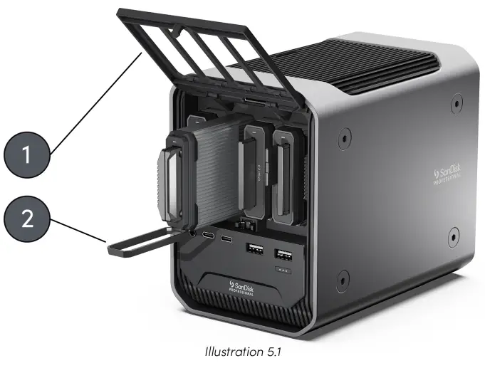 SanDisk SDPPRODOCK4 Pro Dock 4 Docking Station-DEVICES