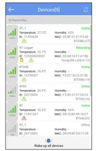 TZONE TZ BT05 Portable Smart Temperature Data Logger - information