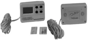 WEATHEDON 745542 Fridge Freezer and Room Digital Thermometer