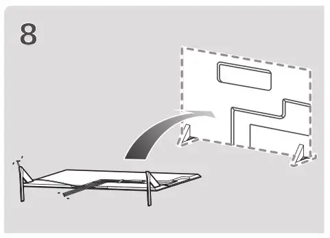LG Stand [AN-GXDV55, AN-GXDV65, AN-GXDV77] - How to Assemble the Stand Image 8