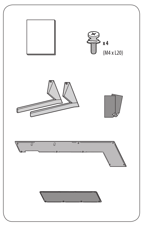 LG Stand [AN-GXDV55, AN-GXDV65, AN-GXDV77] Accessories