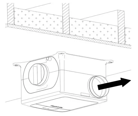 Vent-Axia MVDC-MS Lo-Carbon MVDC and Sentinel- Ceiling mounted