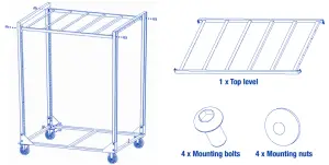 WACHSEN SS304 Cloning Cart 4 - Diagram 3