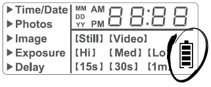 Check the battery level