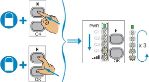 XZBWR2STT24 - Electronic Lock Unlock 2