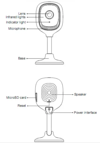 Mirabella genio E96F Full HD Wi Fi Indoor Camera- Product Details
