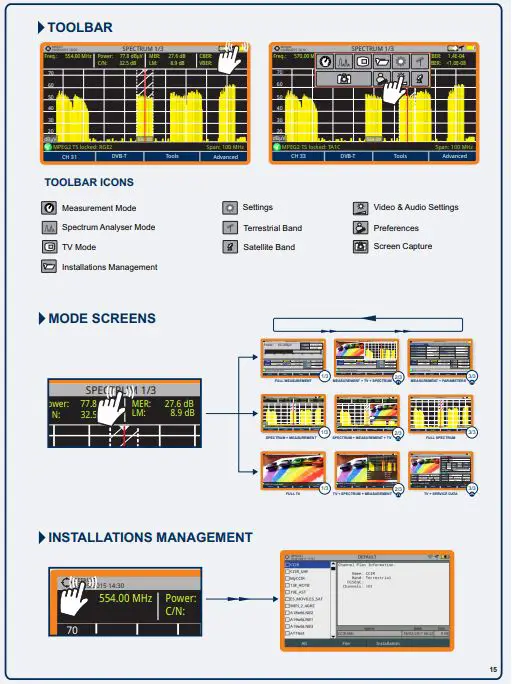 PROMAX Ranger Neo+ Multifunction TV Signal and Spectrum Analyzer fig26