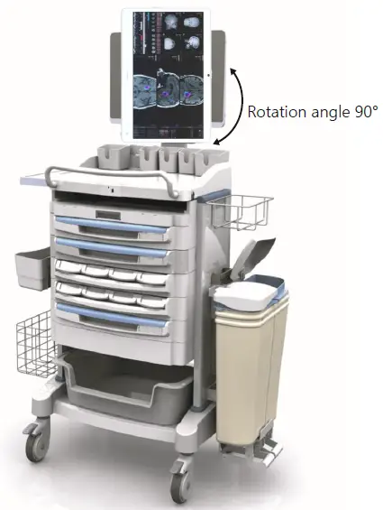 tangent M24T Medix 24 Inch Medical Computer fig 10